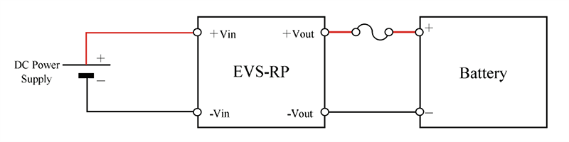 Application Circuit Diagram - TDK-Lambda EVS-RP 20A Blocking Diode Module